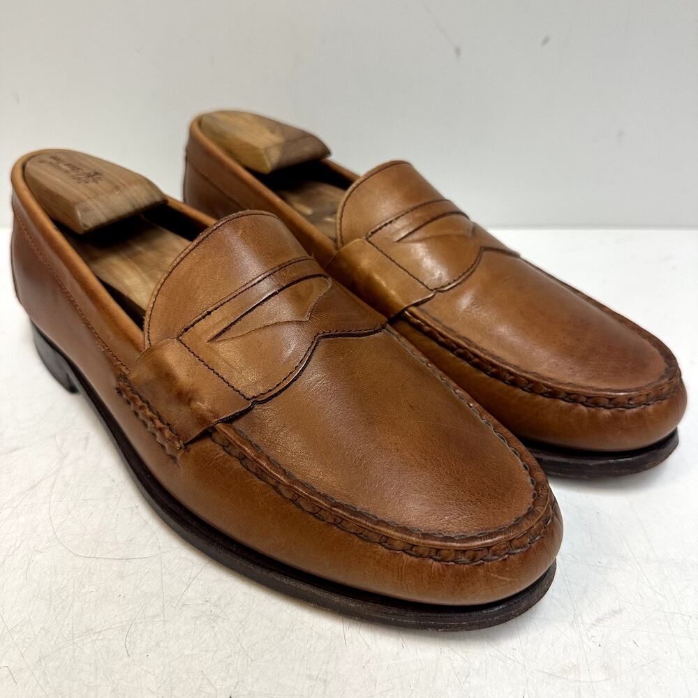 VGUC Rancourt x Allen Edmonds Cavanaugh Pinch Penny Loafer Made Maine USA 10 E